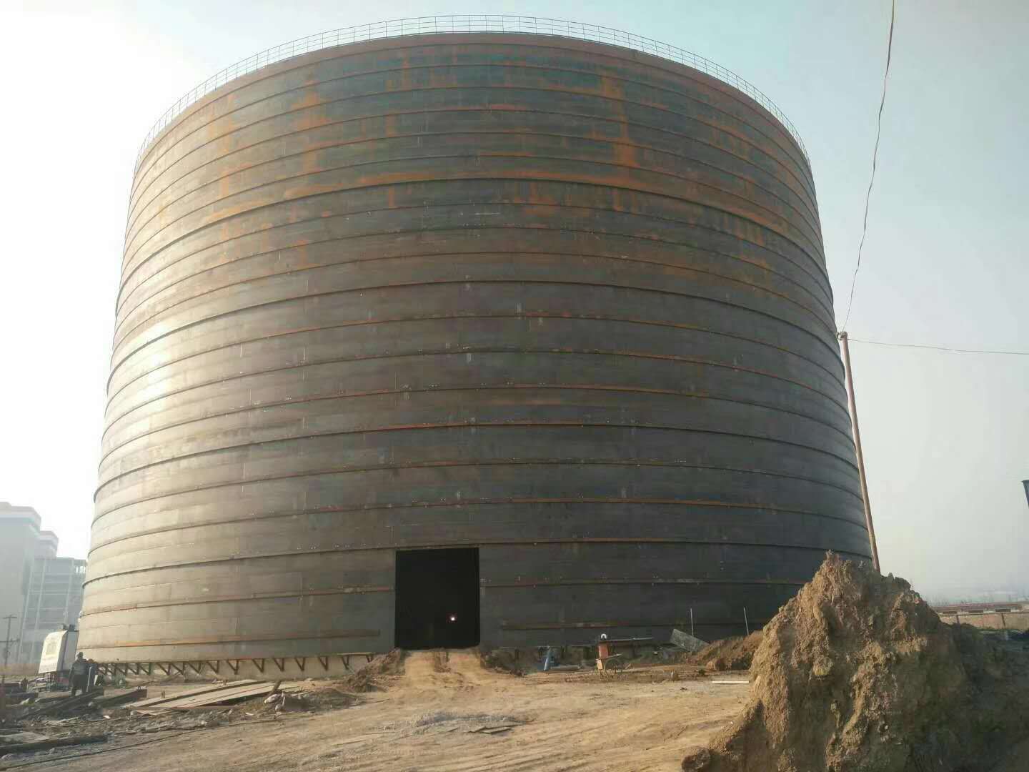 雁江承建大型钢板库的好处及原理