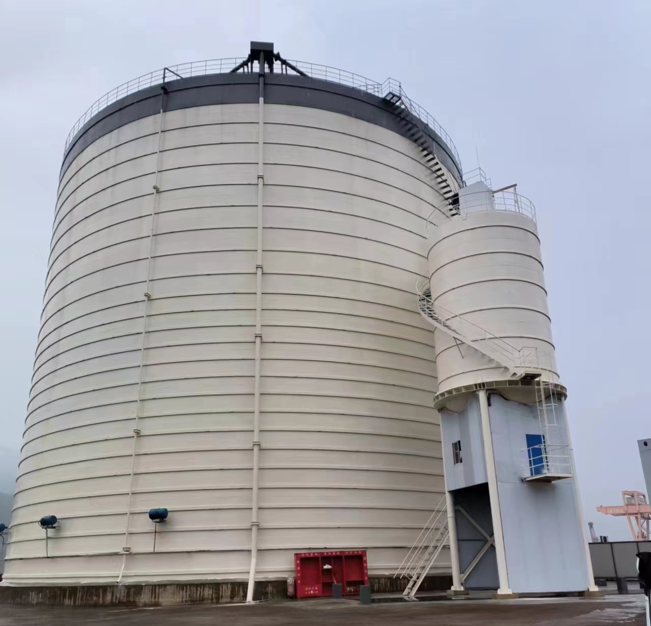 雁江10万吨水泥钢板库