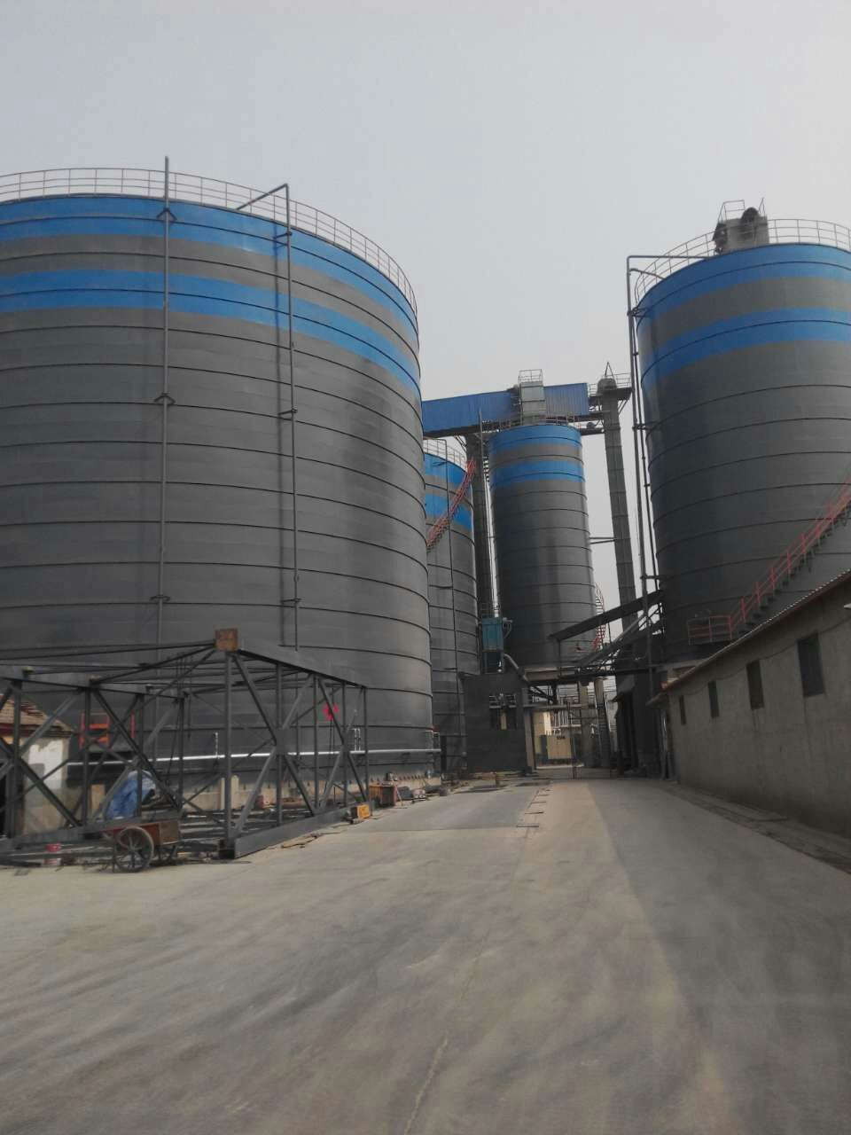 雁江粉煤灰储存库基础怎么建造